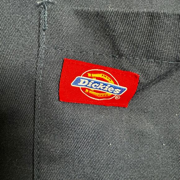 Dickies Navy Blue Coveralls Size 38-40 Mechanic Unlined American Workwear Zip Up - Picture 10 of 13
